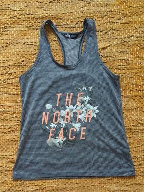 S North Face Floral Tank